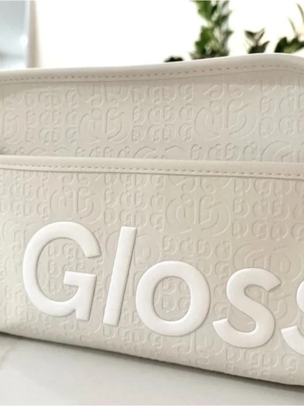 Glossier Limited White Edition 2023 Holiday The Beauty Bag RARE